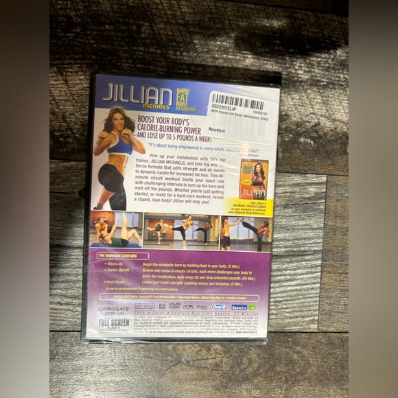 New Jillian Michaels workout  Banish fat boost metabolism DVD - Picture 3 of 3